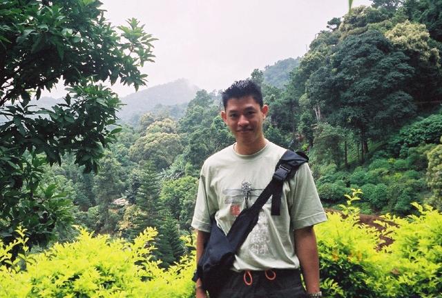 Me in a village on Doi Pui, Chiang Mai.